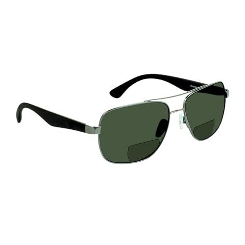 proSPORT Polarized Bifocal Reading Sunglasses for Men and Women. Near invisible line Reader Sunglasses. For Outdoor Reading, Driving and Sports