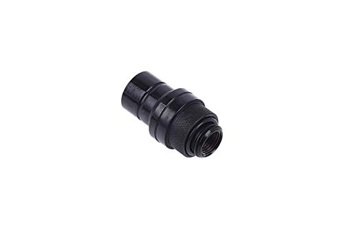 Alphacool Raccord de refroidissement Noir, 86 mm, Fitting de refroidissement Ă eau pour ordinateur, 4 broche, Compatible avec Ordinateur de bureau, Serveur, Console jeu