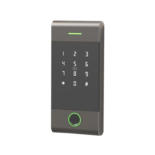 LNHHG Regensicherer, intelligenter Standalone-Zutrittskontroller, Lesegerät, Support-Karte, Passwort, Zeiterfassung(Noir) LNHHG Regensicherer, intelligenter Standalone-Zutrittskontroller, Lesegerät, Support-Karte, Passwort, Zeiterfassung(Noir)