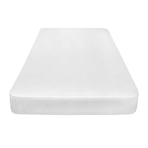Jersey Knit Xl Size Twin Fitted Sheet, 39" X 80" With 14" Deep Pocket, Non Slip Fitted Bed Sheet Are Ideal For Twin Xl Bed Mattress Or Split King Adjustable Bed, Hypoallergenic, White, Pack Of 1 #TOP3