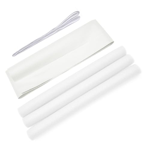 Generic Butée de Porte étanche et Insonorisée en Mousse pour Portes Intérieures 36,2 Pouces, économie d'énergie Sous la pour la Maison et le Bureau (WHITE)