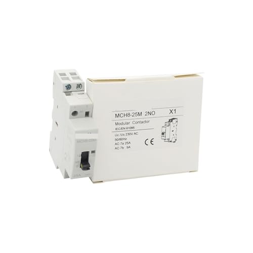 Contacteur modulaire avec commande manuelle 2P 25A pour tableau AC