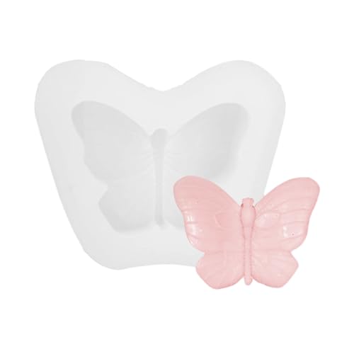 Molde de silicona para cubitos forma mariposa 75x66mm miniatura 1