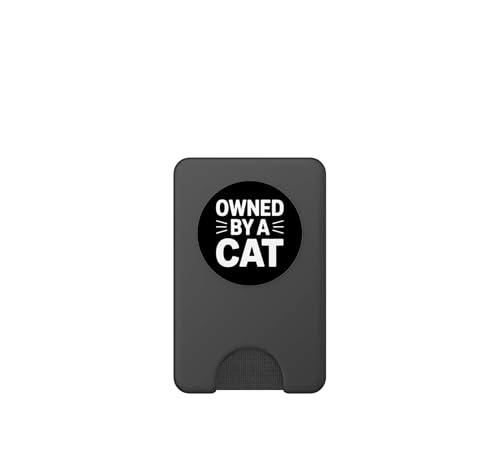 PopWallet para MagSafe porta tarjetas magnético con PopSocket integrado de gato 2