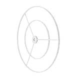 Anneau d'abat-jour : structure simple, facile à utiliser, pas facile à déformer, vous pouvez l'utiliser en toute confiance, cadre d'abat-jour vintage