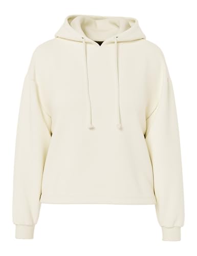PCCHILLI LS Hoodie Noos BC Felpa Pepper XS donna con cappuccio bianco