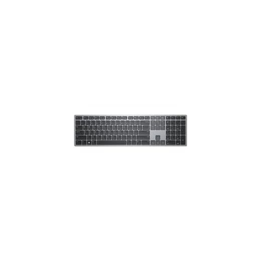 Dell KB700 Kabellose Tastatur Multi-Device – QWERTY, Bluetooth 5.0 und RF 2,4 GHz, kompatibel mit Windows, Mac, Linux, ChromeOS und Android, programmierbare Tasten, 36 Monate Akku, Titan Gray