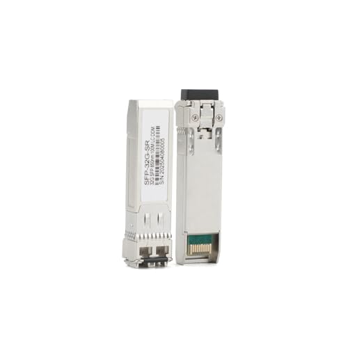Conmutador Ethernet conectado con módulo óptico LC SFP de 32 G para redes de alta demanda 6