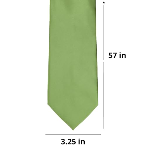 Image of tiemart Premium Solid Color Necktie