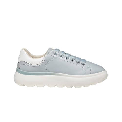 Baskets basses bleu clair Geox Spherica EC4.1 idéales pour vos escapades