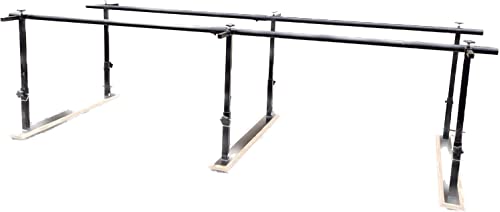 Physical Therapy Parallel bars - Adjustable Height and Width Model – (10ft) Heavy Duty