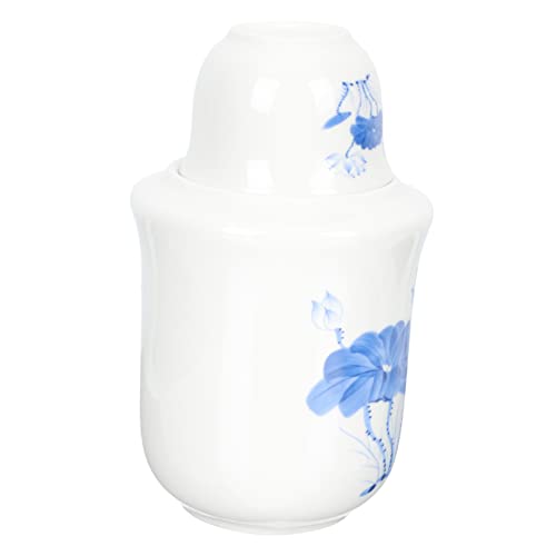 OFFSCH Ceramica Per Riscaldare Sake e Vino Teiera in Ceramica Resistente Ad Alta Temperatura Design Compatto e Portatile Per Uso Domestico Superficie Liscia e Sicura Al Tatto