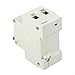 Residual Current Circuit Breaker MCB RCCB RCD Type A/AC 30mA DPNL RCBO 10-63A C Curve Tripping Flame Retardant Electrical Housing for AC222V Protection, 4.5kA Breaking Capacity(A -10A)