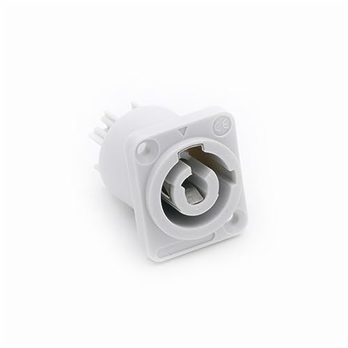 Conector para montaje en panel NAC3MPA hembra para alimentar racks de iluminacion de teatros 4
