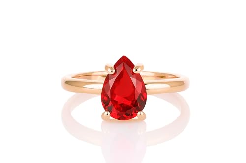 Bague rubis poire or rose : finissez-en avec les bijoux ternes grâce à cet écrin