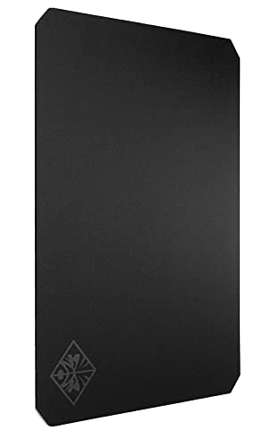 200 Omen Hard Mouse Pad, Superficie Liscia e Antiscivolo, Tappetino in Tela, Texture Uniforme, Dimensione 45 x 40 x 0.4 cm, Nero - Mousepad - Immagine 3