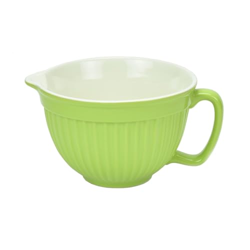 Omniware Simsbury Stoneware Batter Bowl - 2 Quart Mixing Bowl wit...