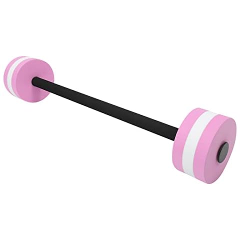 SLDHFE Water Dumbbells, Set of 2 Aquatic Exercise Dumbbell Water Aerobic Exercise Foam Dumbbell Pool Resistance Float Water Aerobics Equipment for Weight Loss Cover