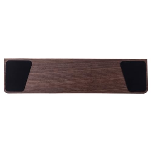 Image of GamaKay Wooden Wrist Rest Pad, 12.8 inch Compact Walnut Wood Hand Wrist Rest | Ergonomic Non-Slip Palm Pad for Comfortable Typing and Playing for 60% 75% Mechanical Keyboard (for 75%)