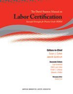 The David Stanton Manual on Labor Certification: Successful Strategies for Practice Under Perm 1573701718 Book Cover