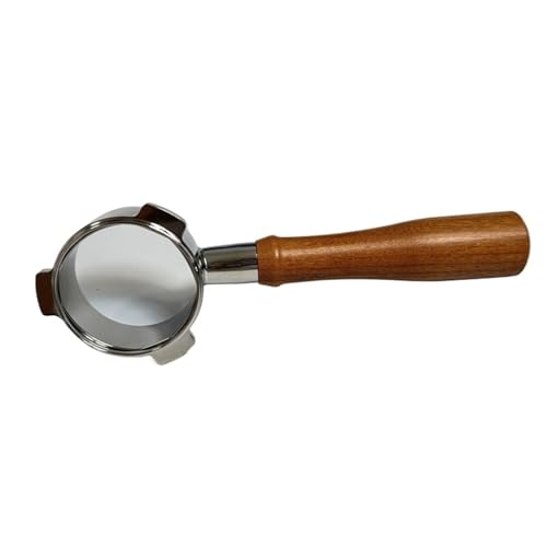 �݊���������܂�Breville Solis 54mm 3 �����|���^�t�B���^�[�ƌ݊�������A�o�X�P�b�g�X�e�����X�X�`�[���n���h���t��(E red wood,Only handle)