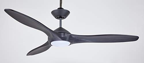 Special Luminance Kathy Ireland Home Lindbergh Eco 60 Inch Ceiling Fan with Light | LED Lighting Fixture with 6-Speed Wall Control and 3 Solid Wood Blades, Graphite, 13.80x13.80x60.00 (CF315CR60GRT) Popular Luminance Kathy Ireland Home Lindbergh Eco 60 Inch Ceiling Fan with Light | LED Lighting Fixture with 6-Speed Wall Control and 3 Solid Wood Blades, Graphite, 13.80x13.80x60.00 (CF315CR60GRT)