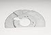 ACDelco 15753011 GM Original Equipment Front Driver Side Brake Dust Shield