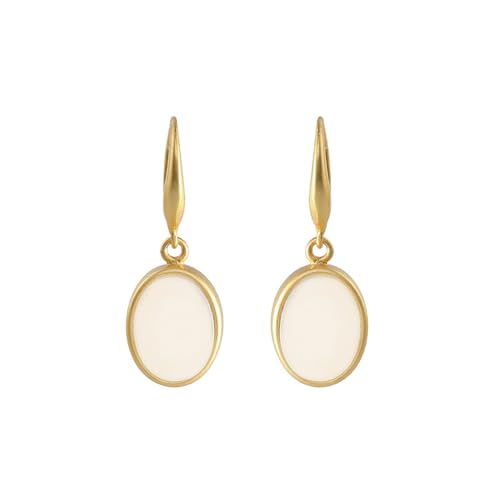 Boucles d'oreilles en jade Hetian parfaites pour le style quotidien