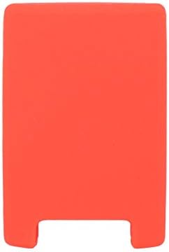 SEGADEN Silicone Cover Protector Case Holder Skin Jacket Compatible with CADILLAC Escalade 6 Button Smart Remote Key Fob CV4774 Orange image 5