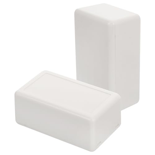 DIYEAH Boîte De Jonction Électrique Plastique 3.5X6X2.5Cm Boîtier Compact Pour Projets Électroniques Avec Dissipation Thermique Installation Facile Et Résistance Élevée