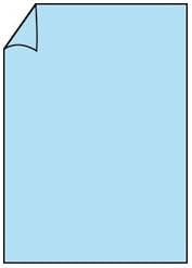 Briefkarte A4 220g aqua ger.