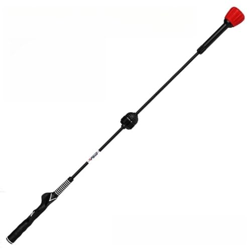 gaoaolf Golf Sound Swing Stick Left Right Handed Adjustable 6-Speed Warm Up Golf Swing Trainer for Beginner Golf Club Practice (Right Hand)
