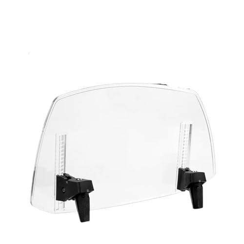 Extension de pare-brise pour moto tout-terrain pour rouler confortablement sur les pistes