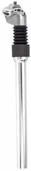 Lowrider Bike Alloy Suspension Micro Adjust SEATPOST 25.4 X 350MM Silver.