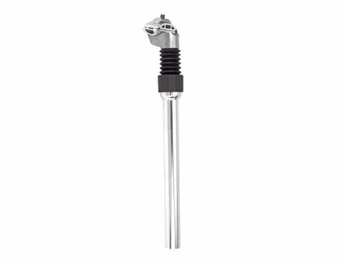 Lowrider Bike Alloy Suspension Micro Adjust SEATPOST 25.4 X 350MM Silver.