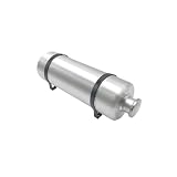 JSD 1.85 Gallons 6'x18' Universal Aluminum Vertical Gas Tank Fuel Cell Tank 1/4' NPT Outlet