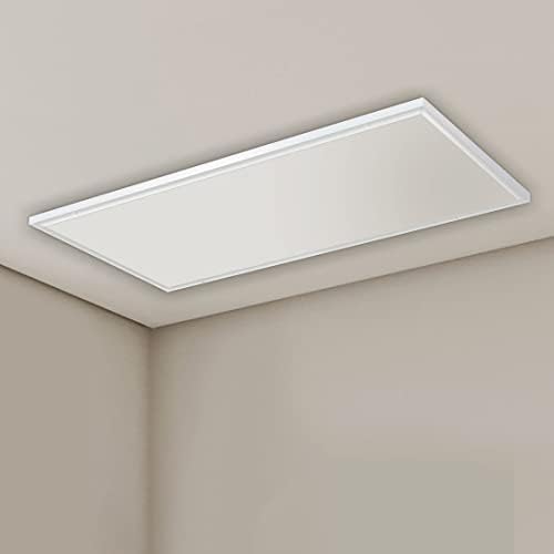 EVOKOR Infrarotheizung Deckenmontage 860W, Infrarotheizung Heizplatte Heizkörper Heizpaneel, Infrarot Deckenheizung mit Überhitzungsschutz, Elektroheizung Energiesparend-1220 * 630