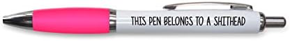 Rude Pens For Adults | Funny Boss Gifts Leaving Presents For Colleagues | Silly Ballpoint Pen Novelty Funky Stationery Quirky Gift Office Desk Accessories (Black_PAP57)