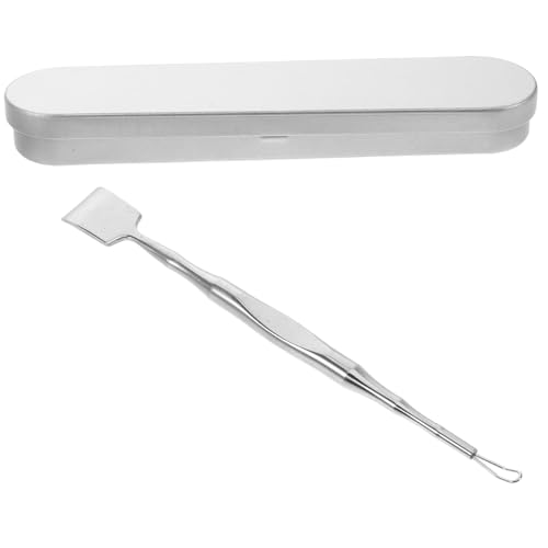 HOUDERCO Blackhead Pore Tool Blackhead Cleaning Scraper Metal Pimple Cleaning Tool Facial Pore Face Scrubber