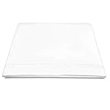 Extra langes, flaches Laken - Die langen, gestapelten, flachen Laken aus Baumwolle haben ein Übermaß von 230 cm x 280 cm und einen stilvollen oberen Saum von 5 cm. Diese meistverkauften Laken sind großzügig bemessen, damit Sie viel Platz zum Verstauen, Falten und für nächtliche Auseinandersetzungen mit Ihrem Partner haben.