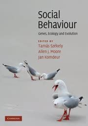 Social Behaviour: Genes, Ecology and Evolution book cover