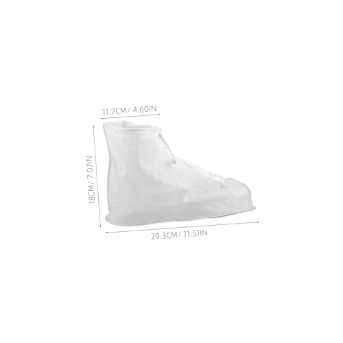 Cubiertas impermeables para calzado, transparentes, antideslizantes, para lluvia miniatura 2