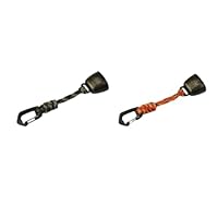 2 Stücke Wandern Rucksack Glocken, Kleine Glocken Für Outdoor Aktivitäten (Grün, Orange, Länge 14cm)