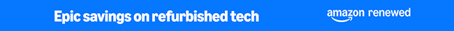 Epic savings on refurbished tech