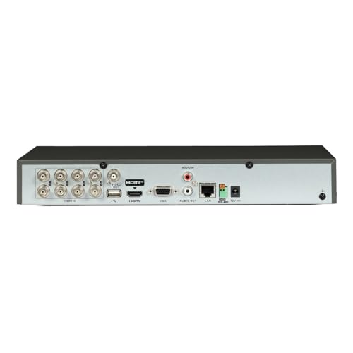 Hikvision iDS-7208HQHI-M1/XT DVR XVR AcuSense 8CH 1080P 1U H.265 (ersetzt iDS-7208HQHI-M1/S) HDD nicht im Lieferumfang enthalten