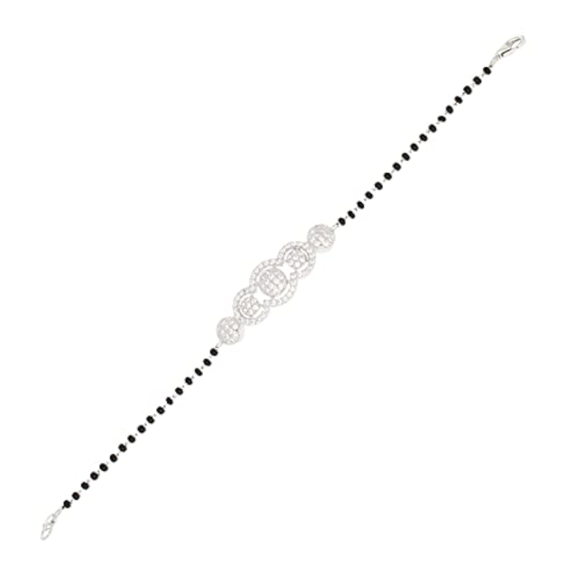 Stunning Circle Pure Mangalsutra Bracelet for Women