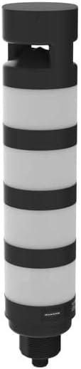 TL50PS4AQ, Tower Lights TL50 Pro Select Tower Light; 4 Lighted Segments with Audible; Voltage: 12-30 V dc; Environ. Rating: IP65; Colors: Blue Green Yellow Red; 8-Pin M12 Integral QD