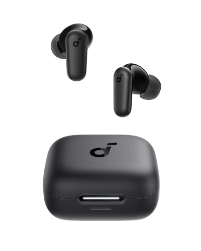 soundcore P30i da Anker, ANC Fone de Ouvido Bluetooth 5.4 Sem Fio, TWS | 45H, com Cancelamento de Ruído Adaptativo, Graves Poderosos, Estojo 2-em-1 com Suporte para Celular, IP54, Fone Gamer TWS