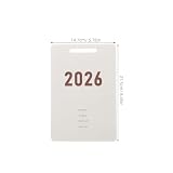 SHINEOFI 1 zestaw 2026, wkład do codziennego kalendarza biurkowego: niezbędne akcesoria do planowania i śledzenia pracy w biurze – estetyczne wkładki do planera do wystroju domu i pracy