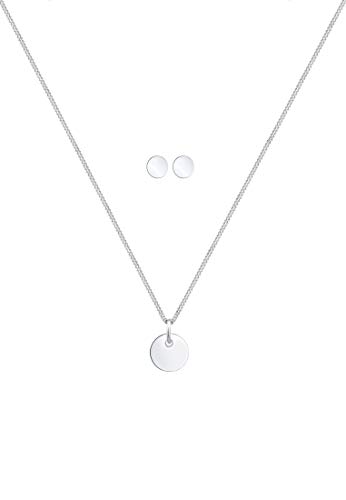 Juego de joyas azulejo para damas Elli plata de ley 925 2